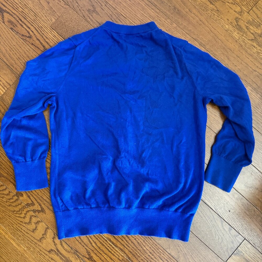 J.Cew Factory The Claire Cardigan Medium 3/4 Sleeve Cardigan Style - 14041 Blue - Picture 4 of 8